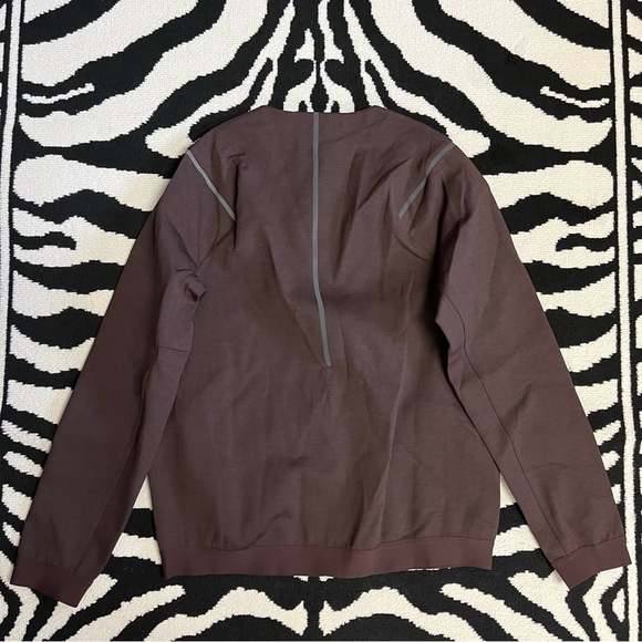 NWT Lululemon Refract Track Jacket Lululemon LAB Cedar/Black Size Small - Picture 7 of 12